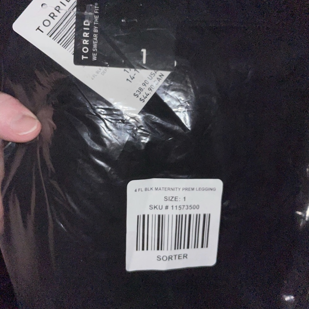 Torrid maternity premium legging 1x nwt